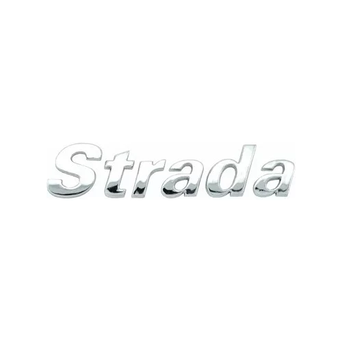 Emblema Letreiro Strada 2001 Em Diante Cromado Original - 46819858