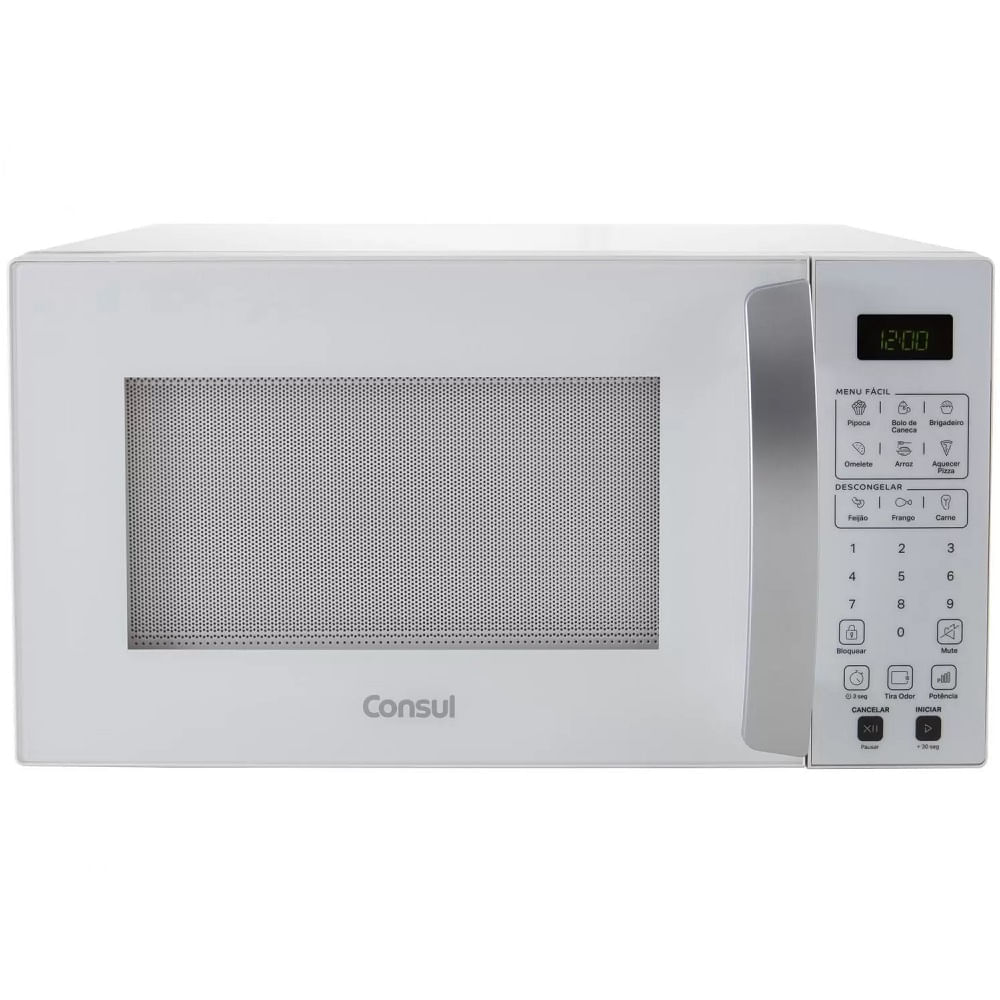 Micro-ondas Consul 32 Litros com Menu Fácil Branco CMS46AB - 220 Volts 220