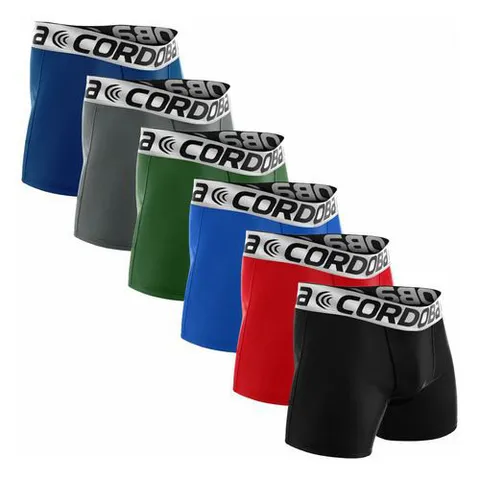 Kit 10 Cuecas Box Masculina Microfibra Cordoba