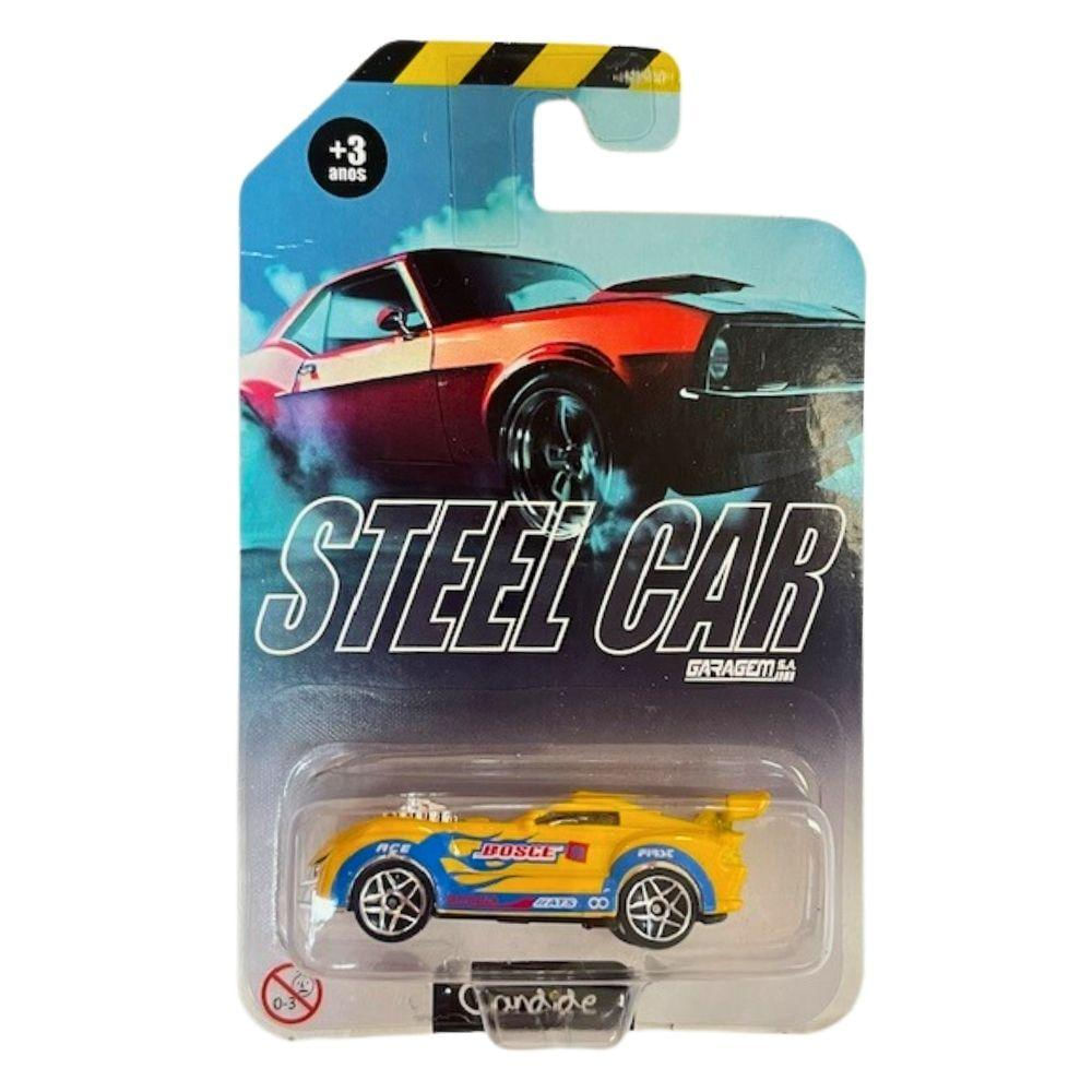 Foto 2 de Mini Veículos Die Cast Garagem S.A. - Corrida Amarelo