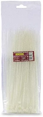 ABRACADEIRA NYLON 4,8MM X 280MM 100PC BR FORCELINE