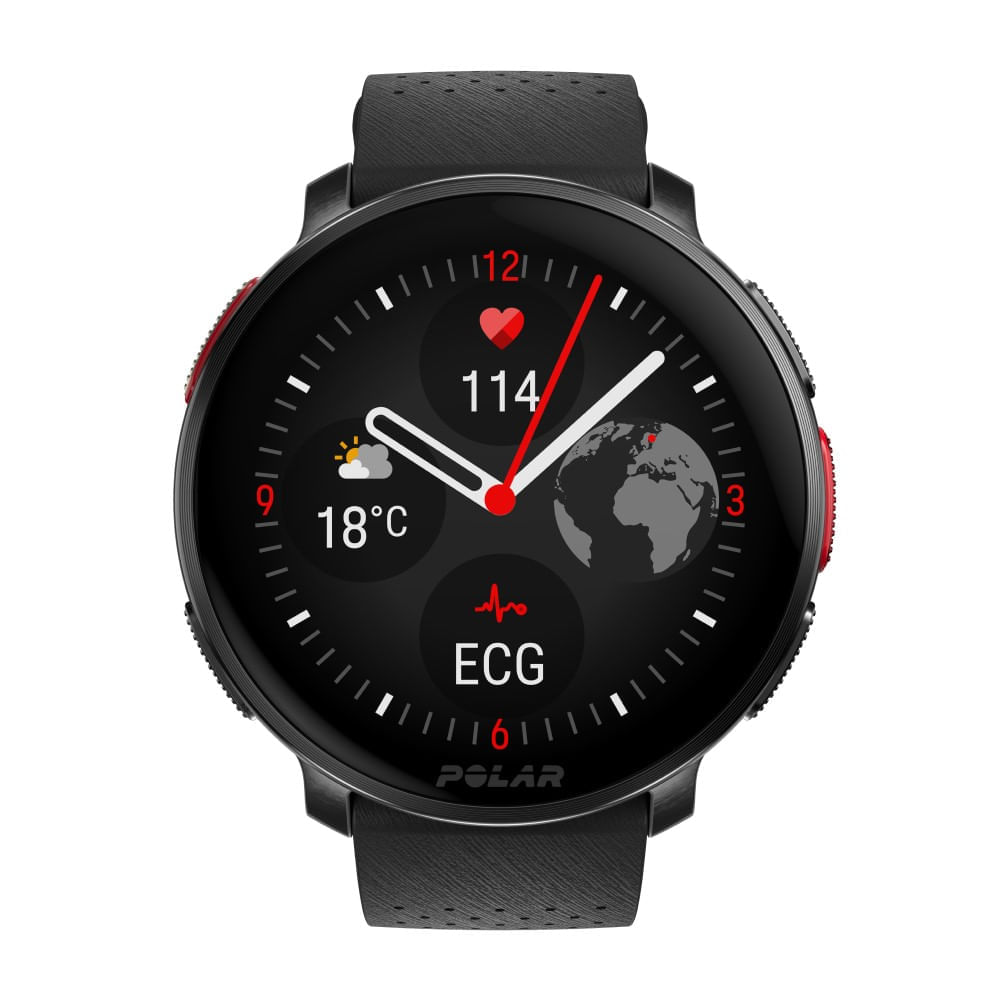 Relógio Multiesportivo Polar Vantage V3 Night Black