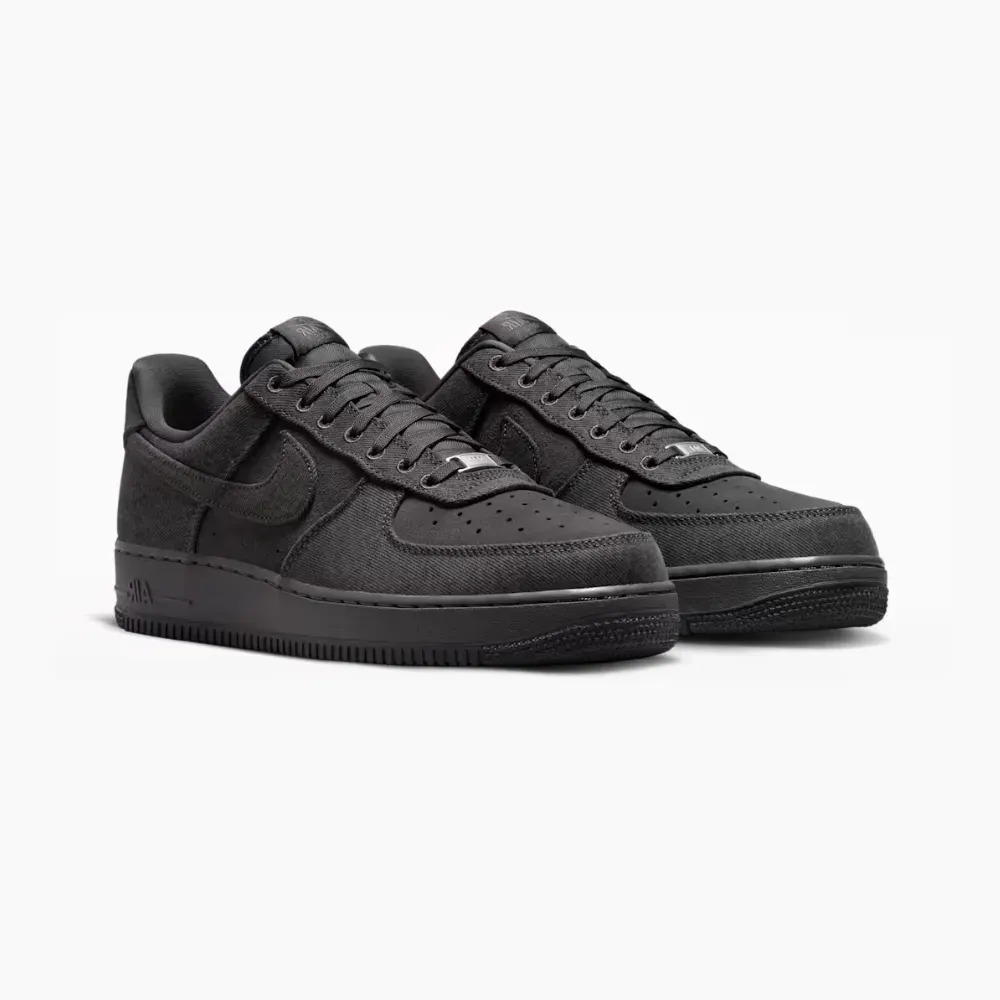 Nike Air Force 1 '07 LV8 Denim Anthracite — 43, Novo