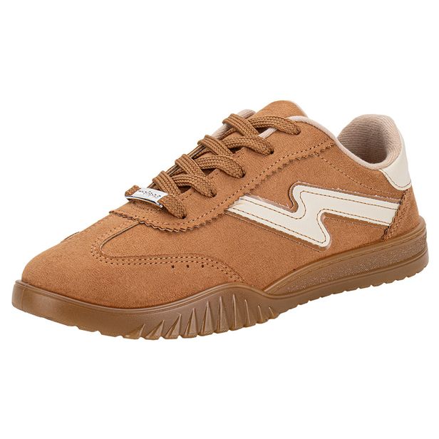 Tênis Feminino Casual Moleca 5817102 CAMEL 34