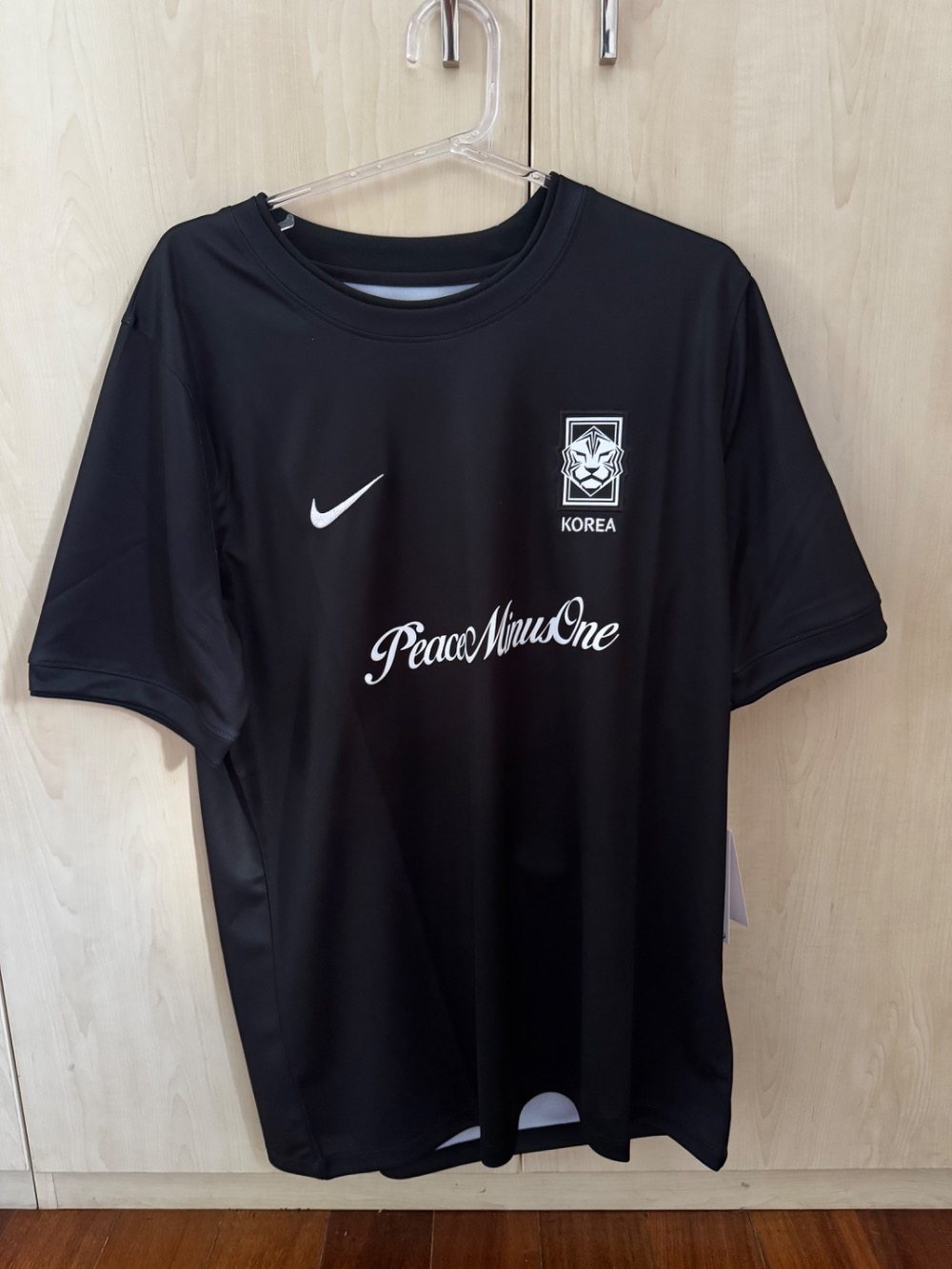 PEACEMINUSONE x South Korea x Nike Camiseta Korea Black (Asian Size) — G, Novo