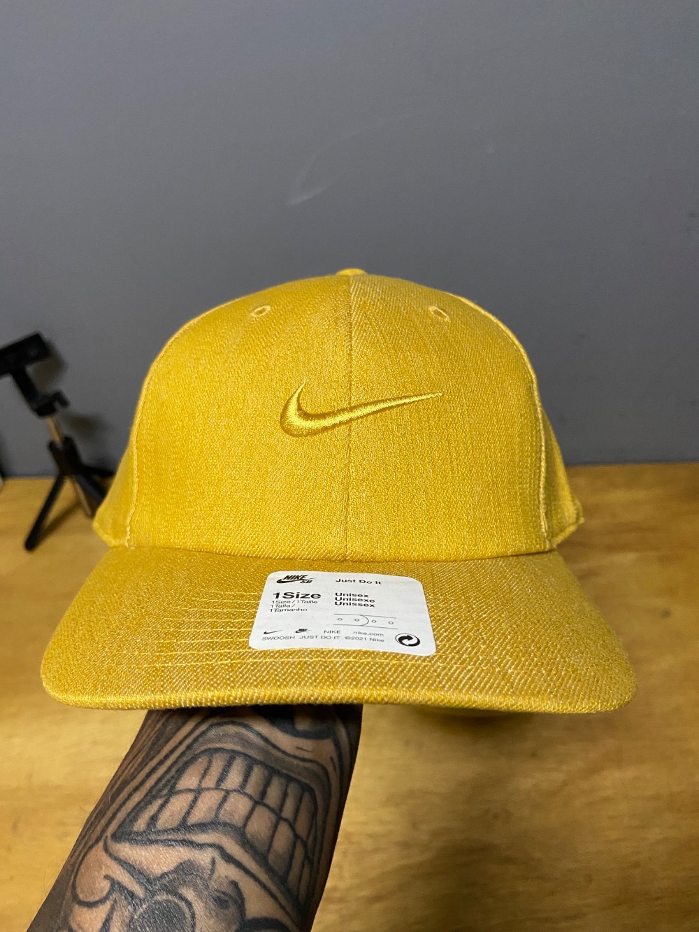 Boné Nike SB Yellow — Único, Novo