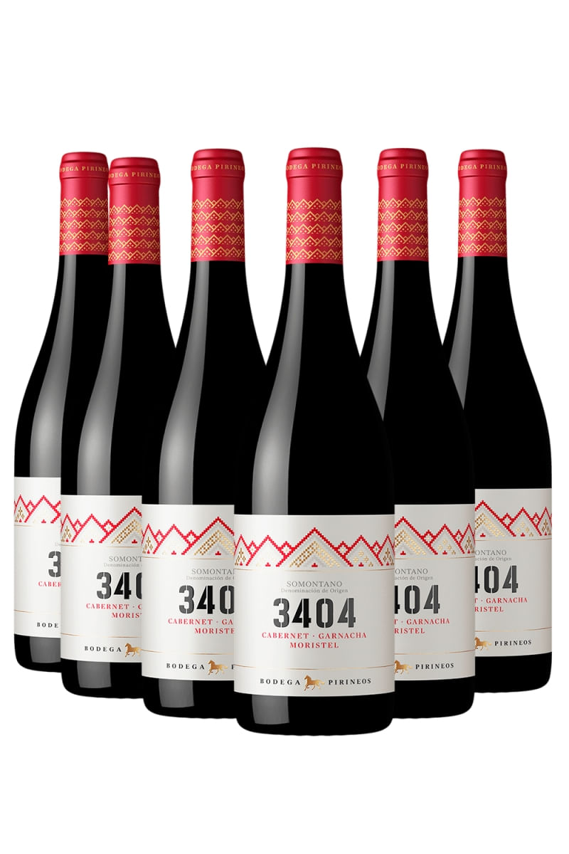 Kit- 6 Pirineos 3404 Tinto Kit 6 Pirineos 3404 Tinto
