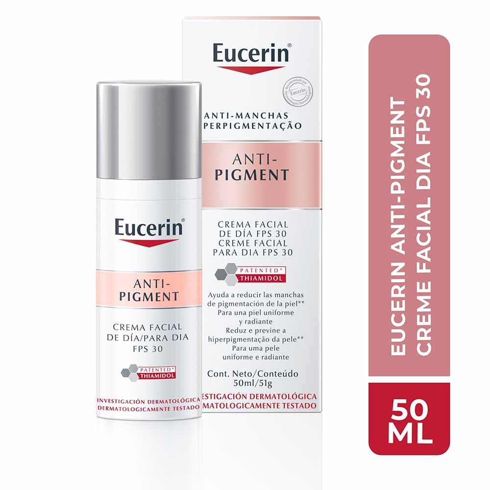 Foto 2 de Eucerin Anti-pigment Clareador Creme Facial Dia FPS 30 — 50ml