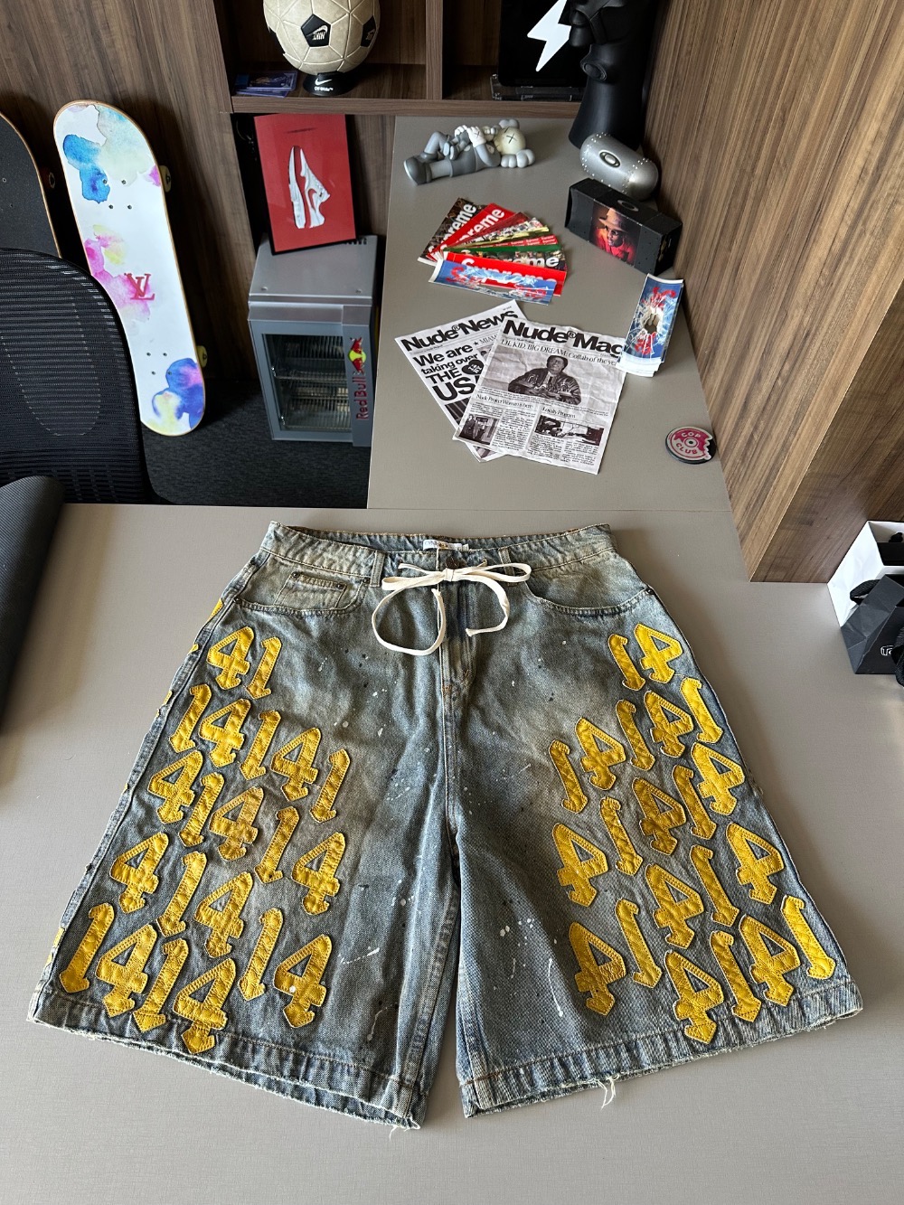 Jorts Vale Lives Forever Charm Yellow — 42, Novo