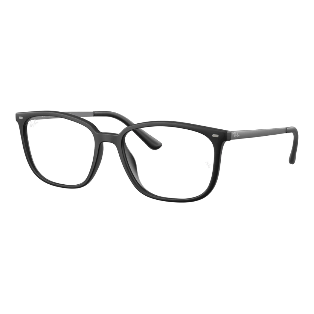 Armação de Óculos de Grau Ray-Ban RX7245L Masculino Retangular Acetato Preto