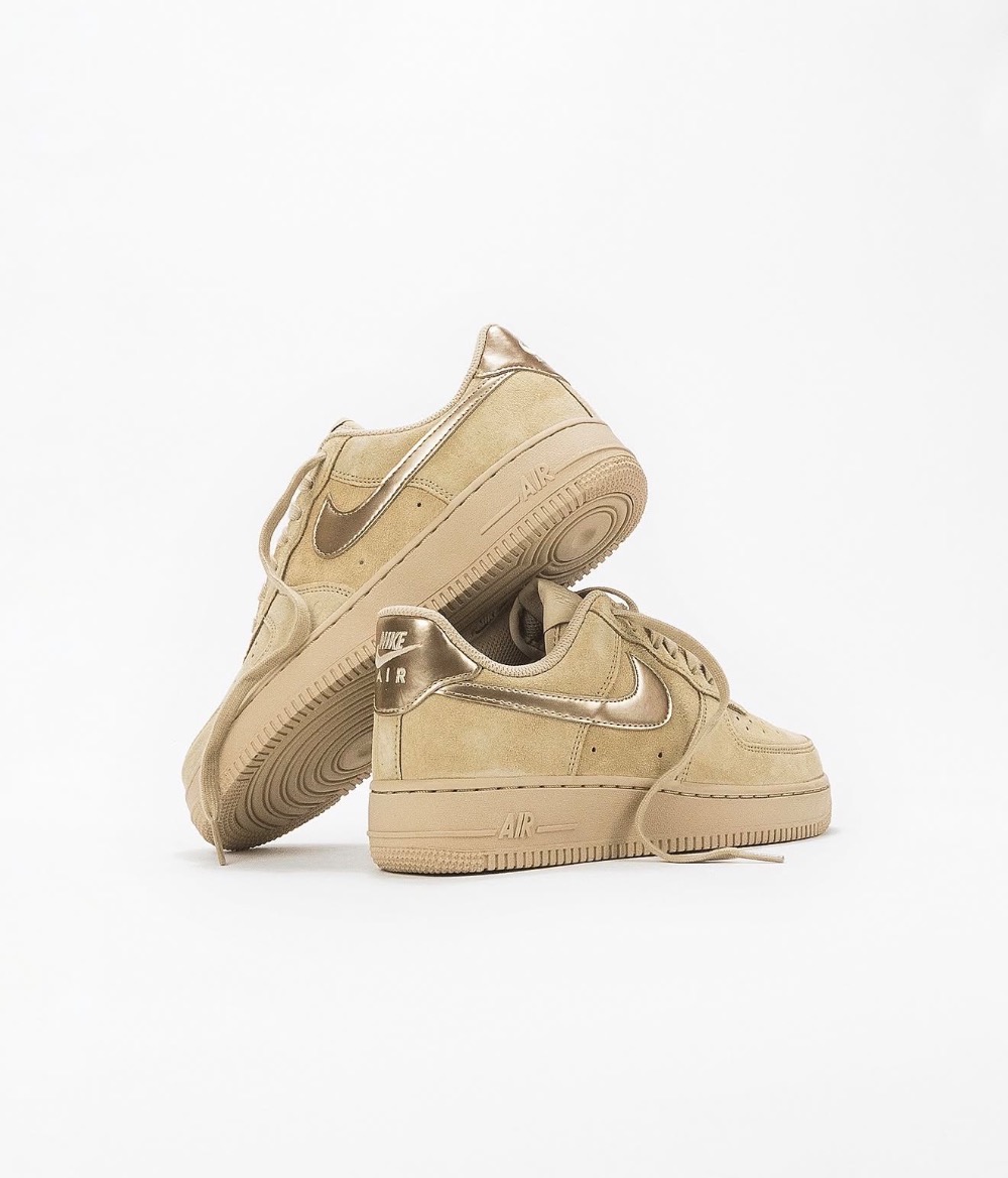 Nike Air Force 1 Low Linen Suede — 35, Novo
