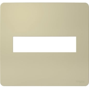 Placa 4x4 2 Postos Horizontal Gold Orion Essence Scnheider