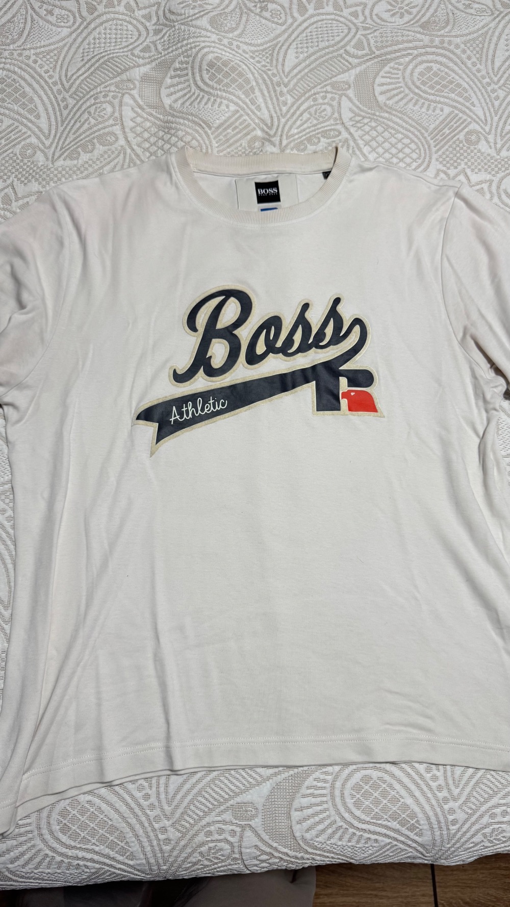 Russell Athletic x Hugo Boss Camiseta RA White — XG, Usado