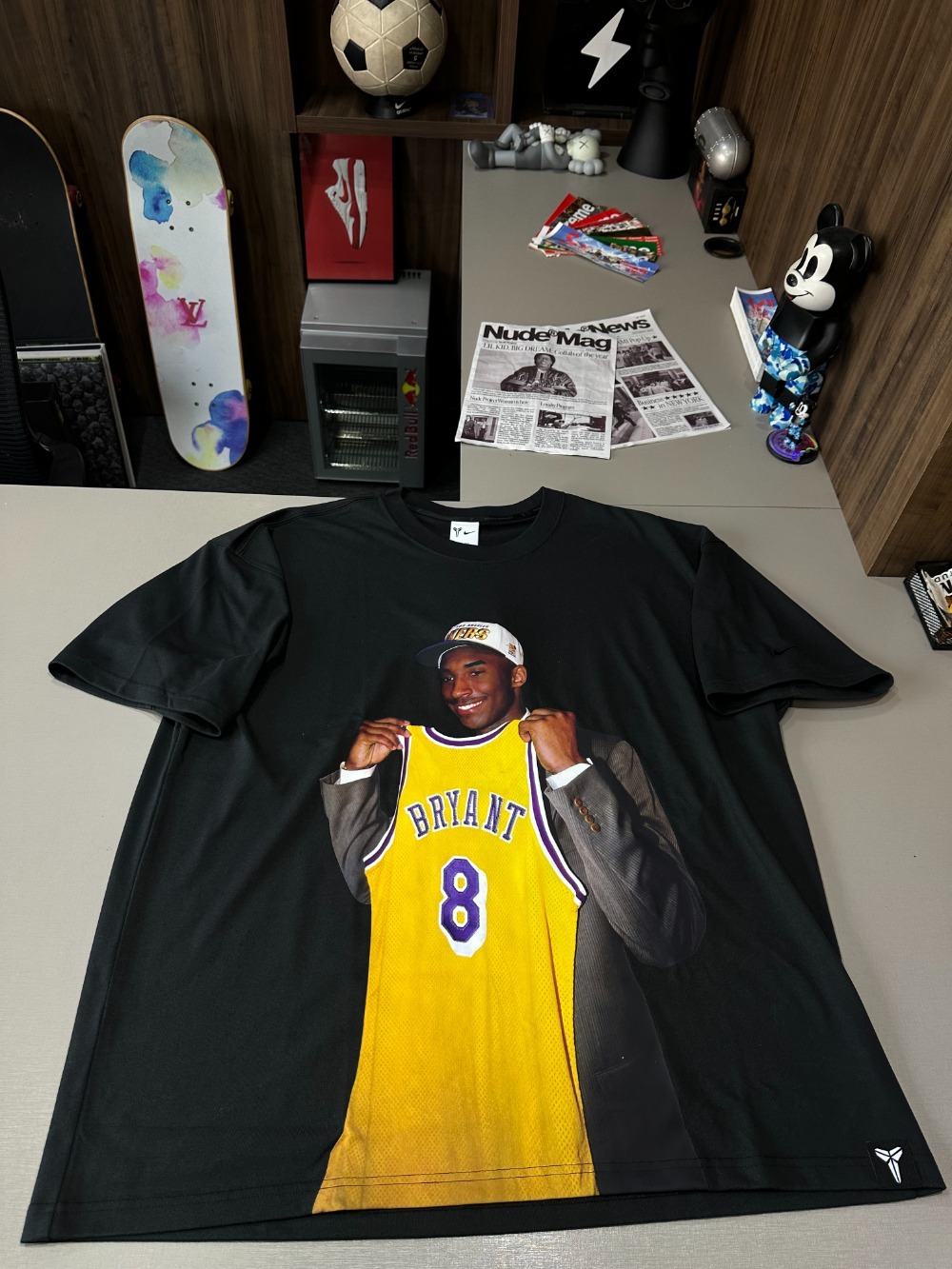 Camiseta Nike Kobe Bryant M90 Black — XG, Novo