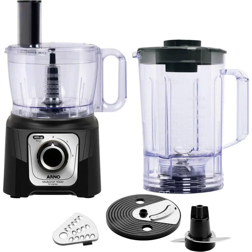 Multiprocessador 16 Funções MP63 1000W Arno Preto 220V