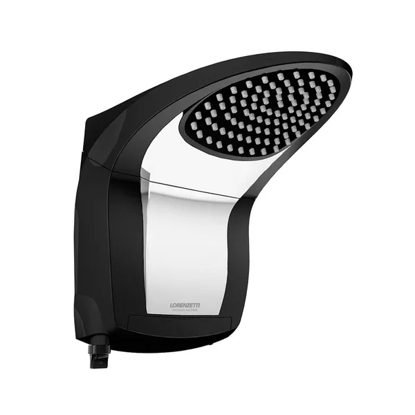 DUCHA ACQUAUA JET ULTRA BLK/CR 127/5500 LORENZETTI