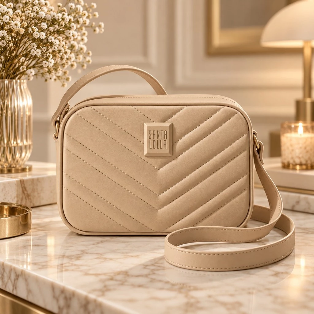 Bolsa Transversal Feminina Alça Alça Casual Elegante Ajustável