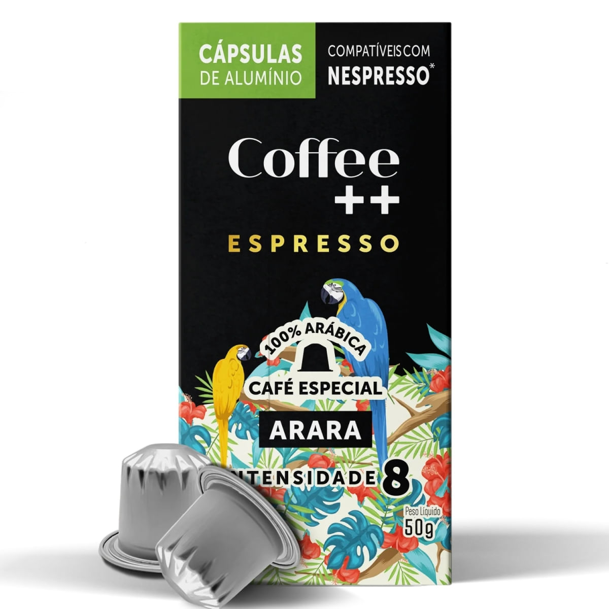 Capsulas Coffee Mais Compatíveis Com Nespresso Arara - 10 un