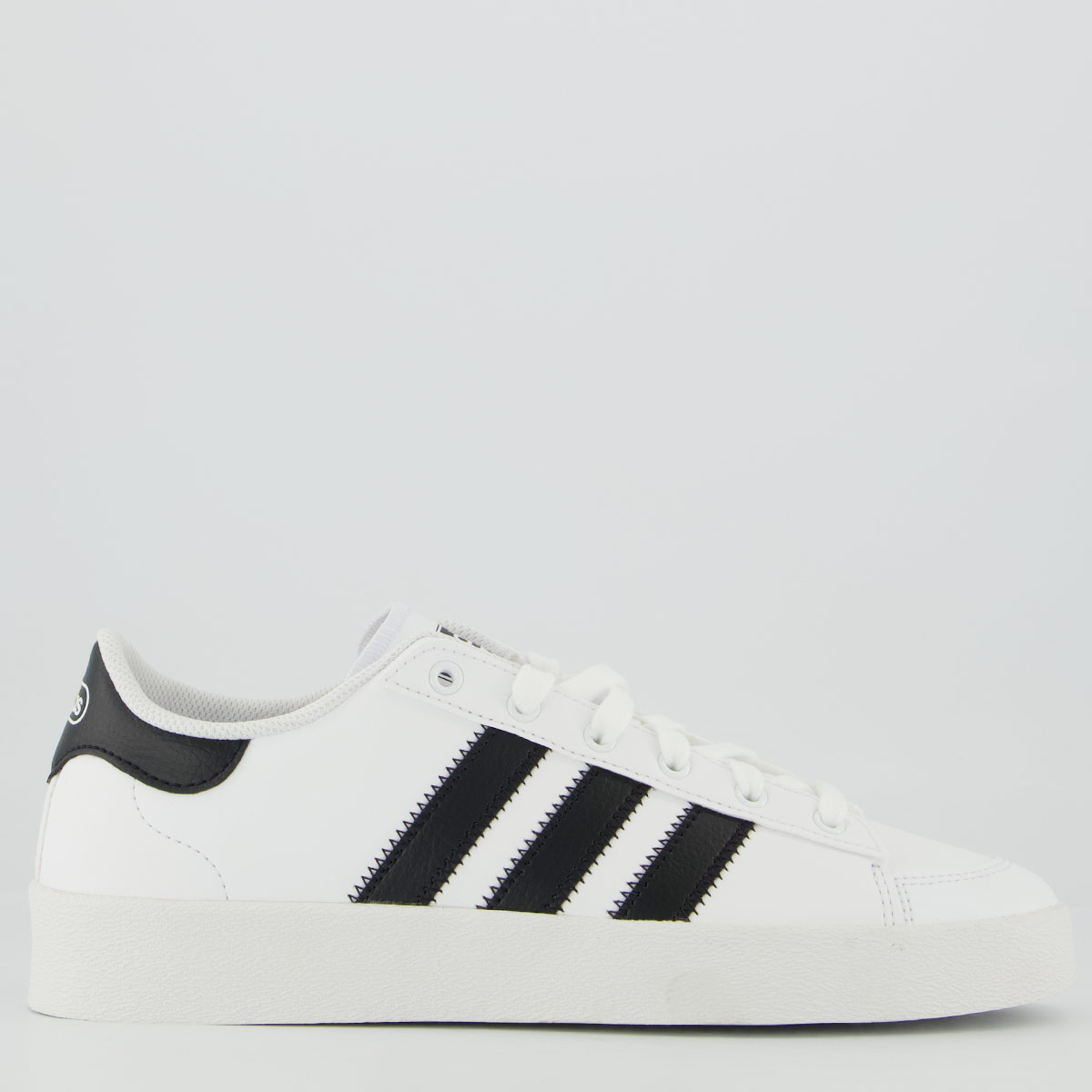 Tênis Adidas Jump Hook Low Branco e Preto