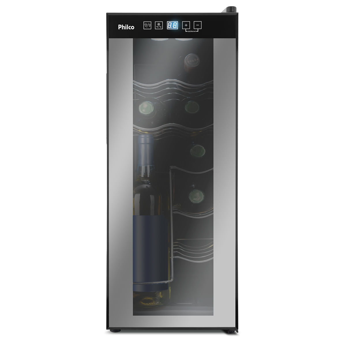 Adega Philco PAD12E Display Digital 12 Garrafas Bivolt Bivolt