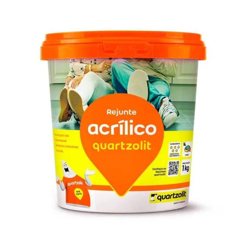 Rejunte Acrílico Cairo 1KG Quartzolit