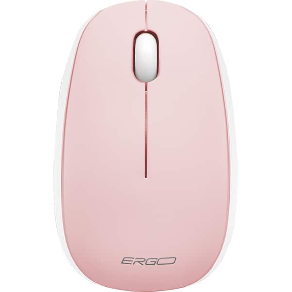Mouse sem fio, 1200 DPI, Rosa, MW7051P, Ergo - CX 1 UN