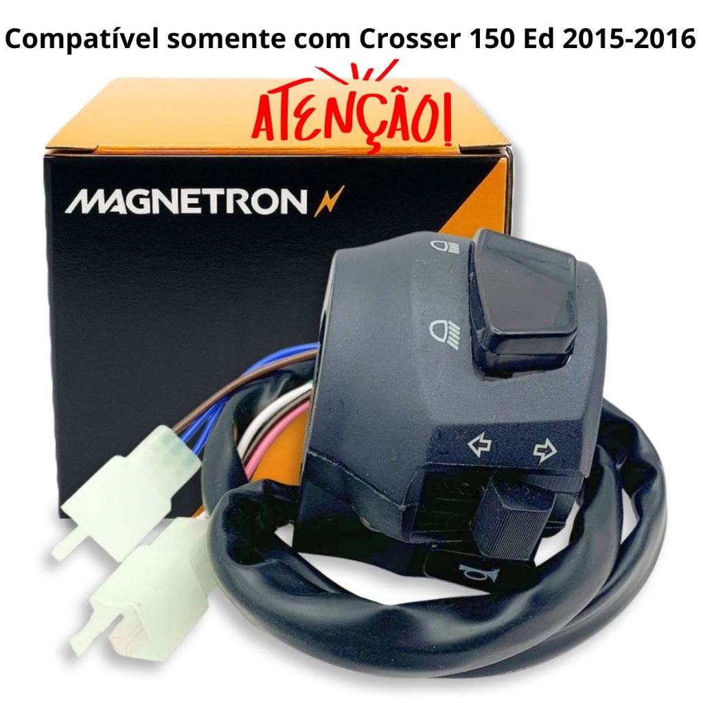 Chave de Luz Xtz 150 Crosser ED 2015-2016 Magnetron