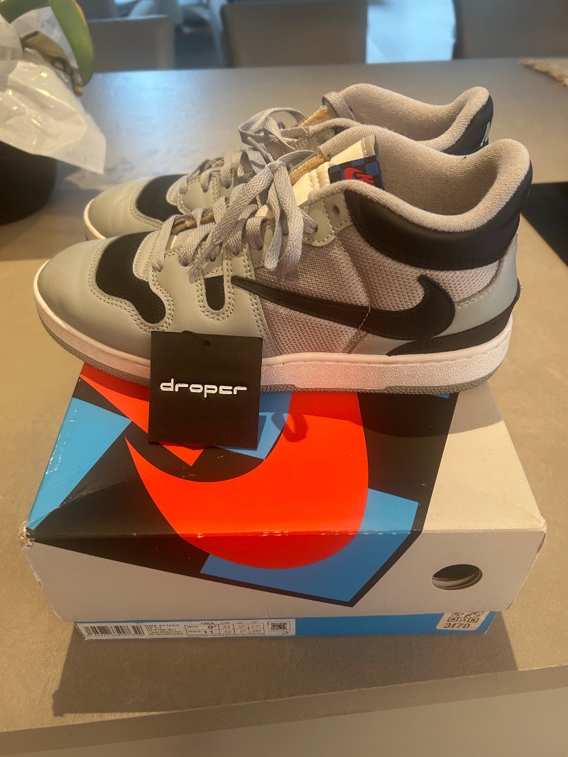 Foto 2 de Cactus Jack x Nike Mac Attack Light Smoke Grey Travis Scott — 41, Usado