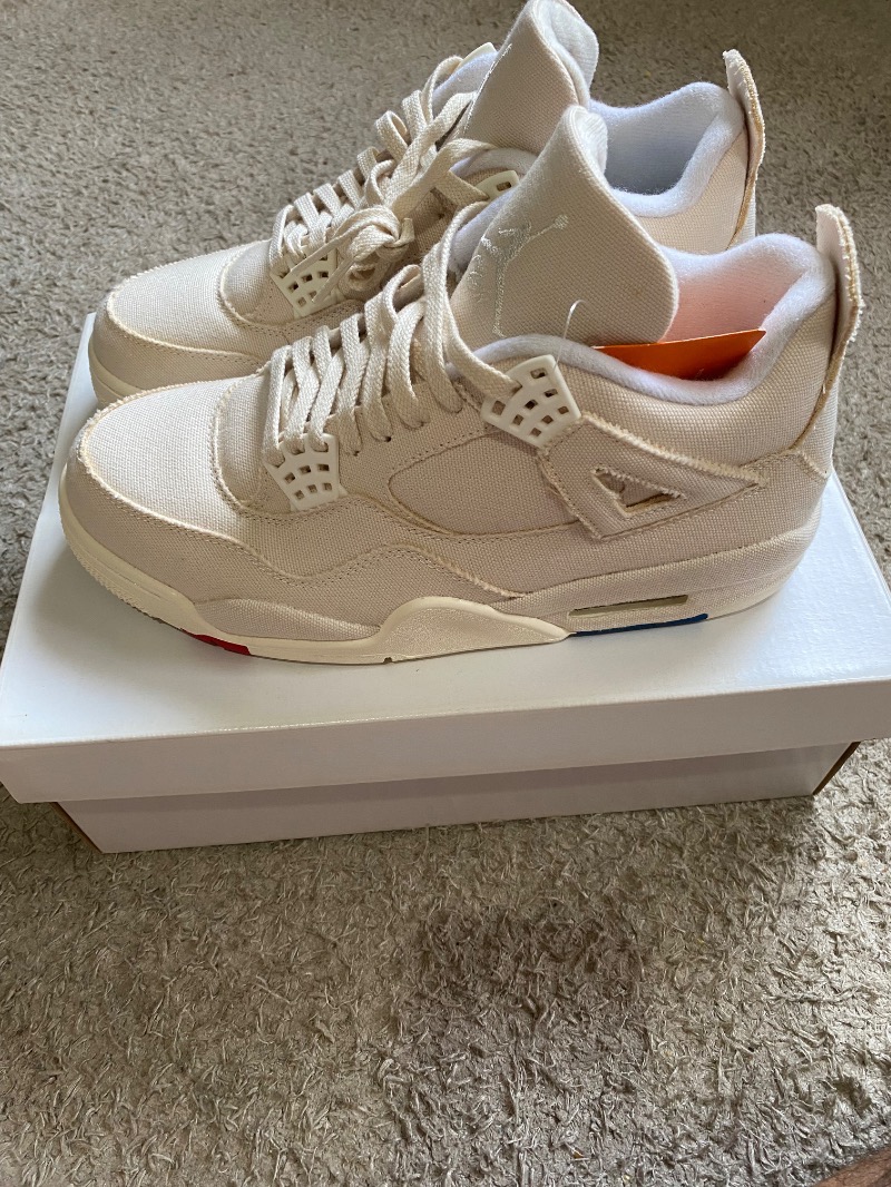 Foto 4 de Air Jordan 4 Sail — 40.5, Novo