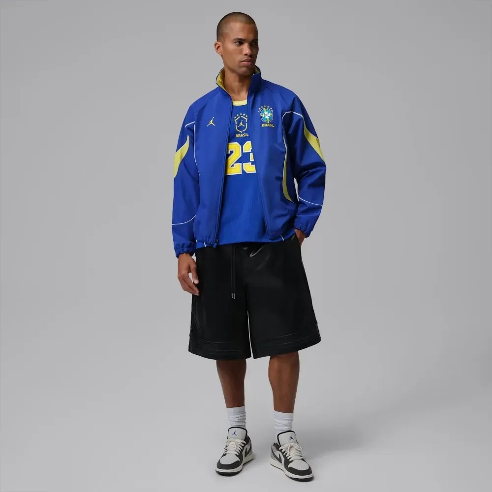 Jaqueta Air Jordan Hino Brasil Blue — M, Novo