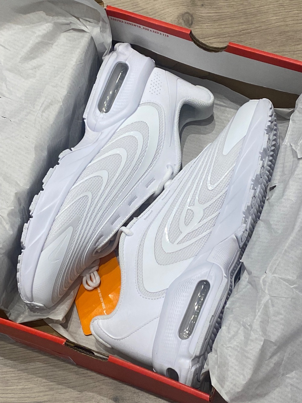 Nike Air Max Fire Triple White — 40 / 41 / 42, Novo