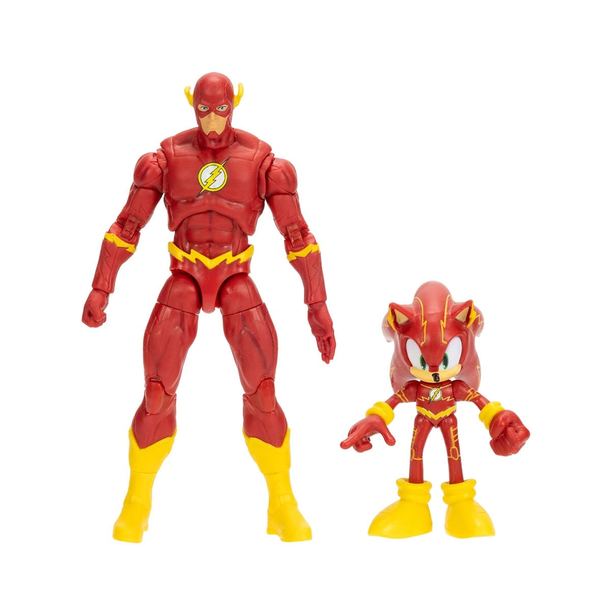 Foto 3 de 2 Bonecos Articulados Do Sonic e Flash - Sonic Warner