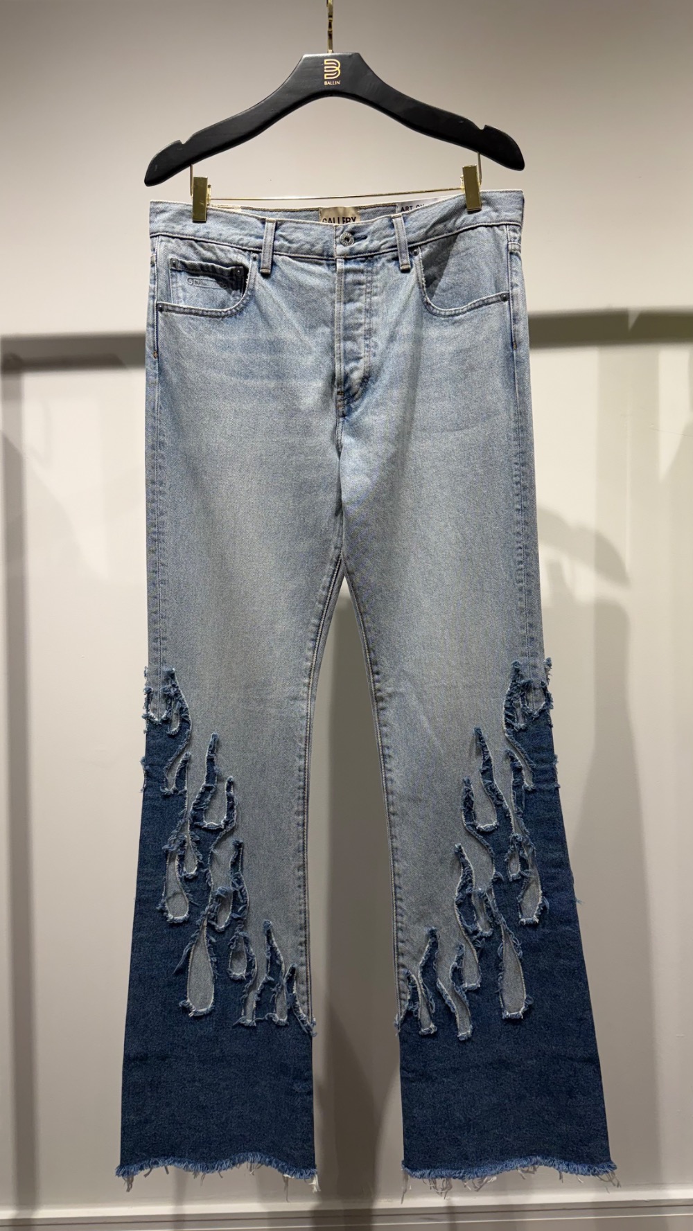 Calça Gallery Dept. Jeans Flare LA Blvd Blue — 42, Novo