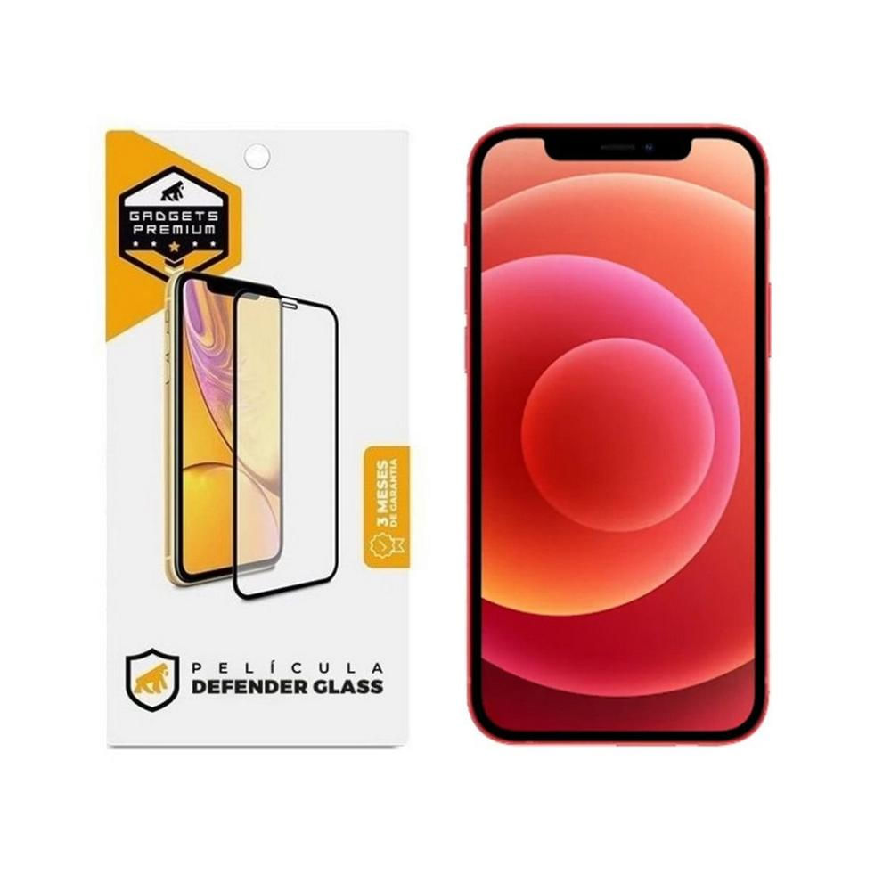 Película Defender Glass para iPhone 12 - Preta - Gshield