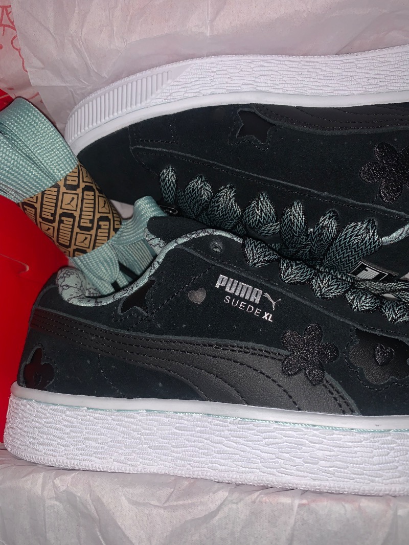 Foto 3 de Hello Kitty x Puma Suede XL Black — 38, Novo