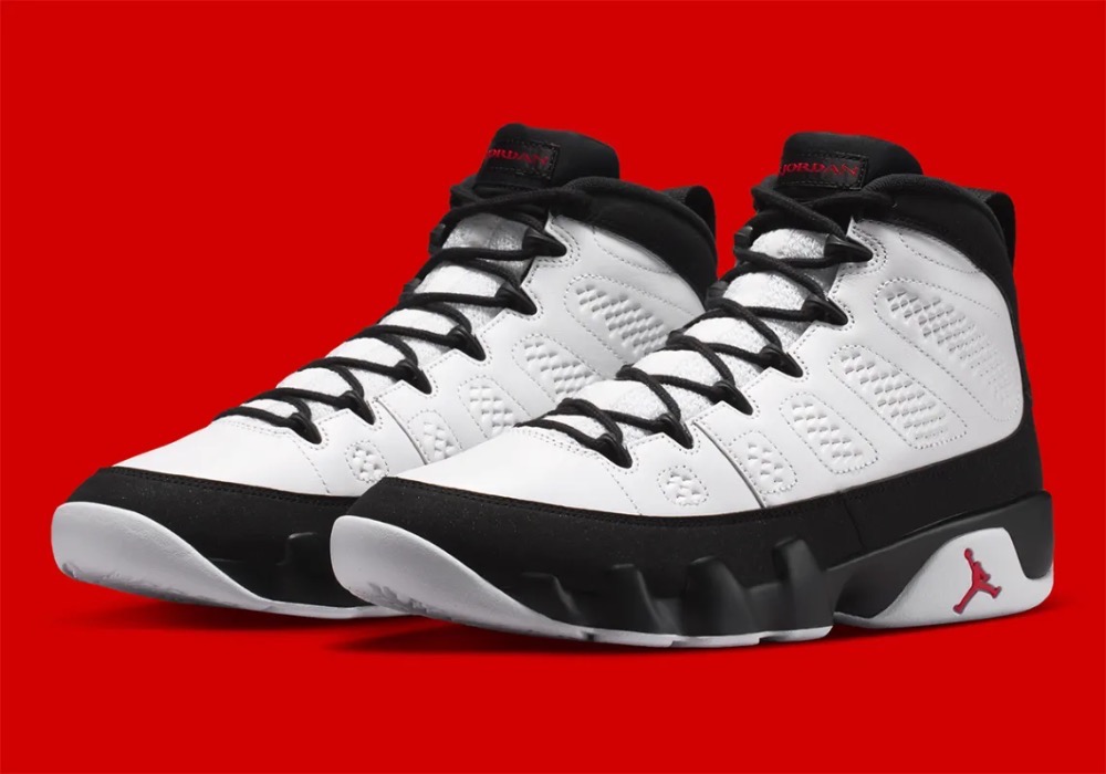 Air Jordan 9 Retro OG Space Jam White True Red Black (2026) — 40 / 43 / 43.5 / 44, Novo