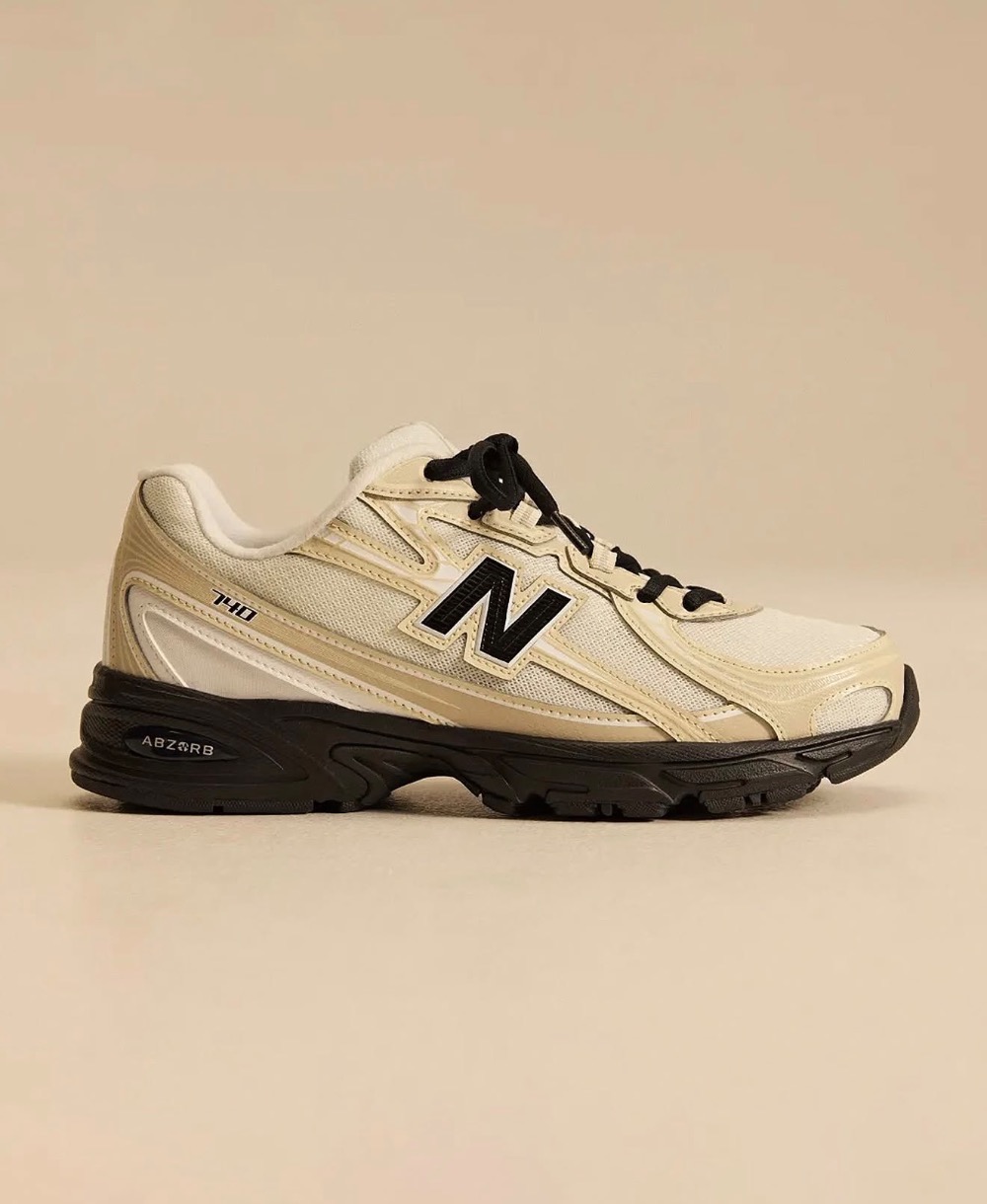 New Balance 740 Beige White — 43, Novo
