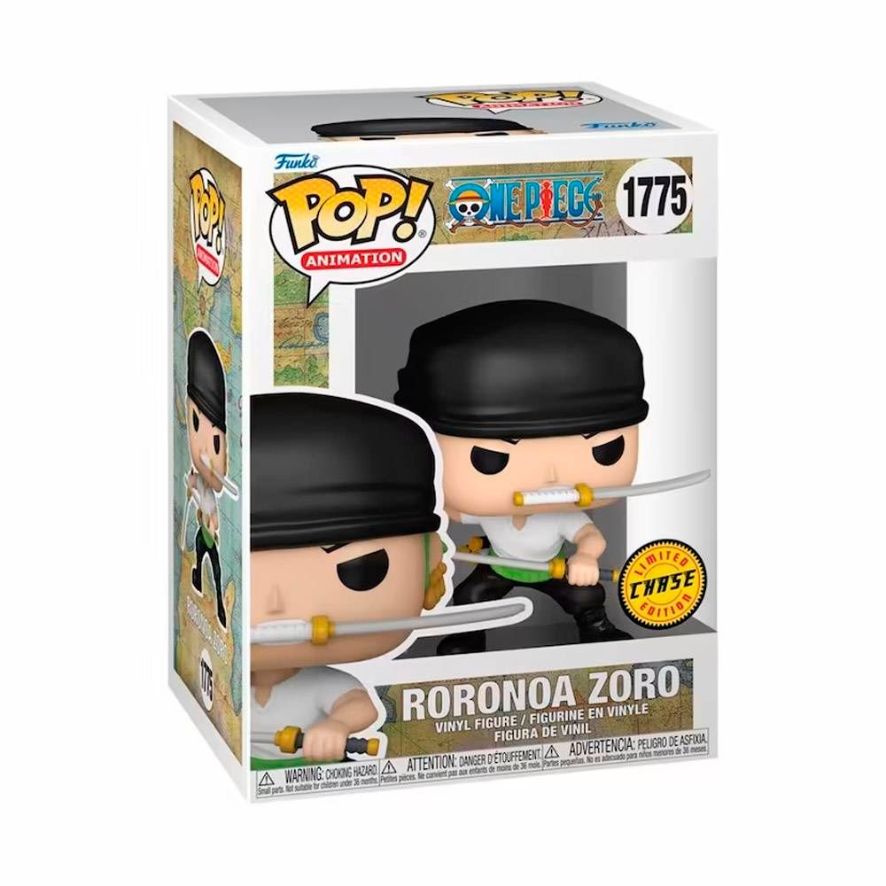 Foto 2 de Boneco Funko Pop! One Piece - Zoro com Duas Espadas com Chase
