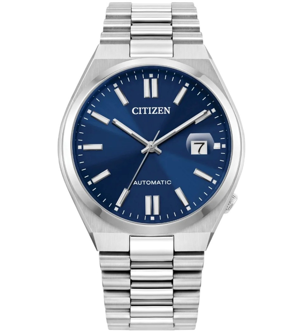 Relógio Citizen Tsuyosa Sunray Blue 37 mm — Único, Novo