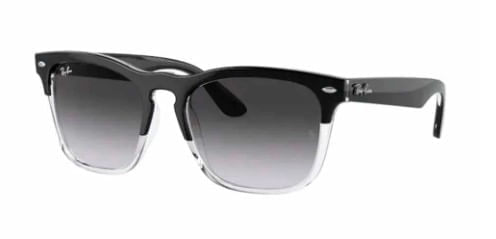 Óculos de Sol Ray-Ban, Modelo RB4487, cor Preto e Transparente, tamanho 54