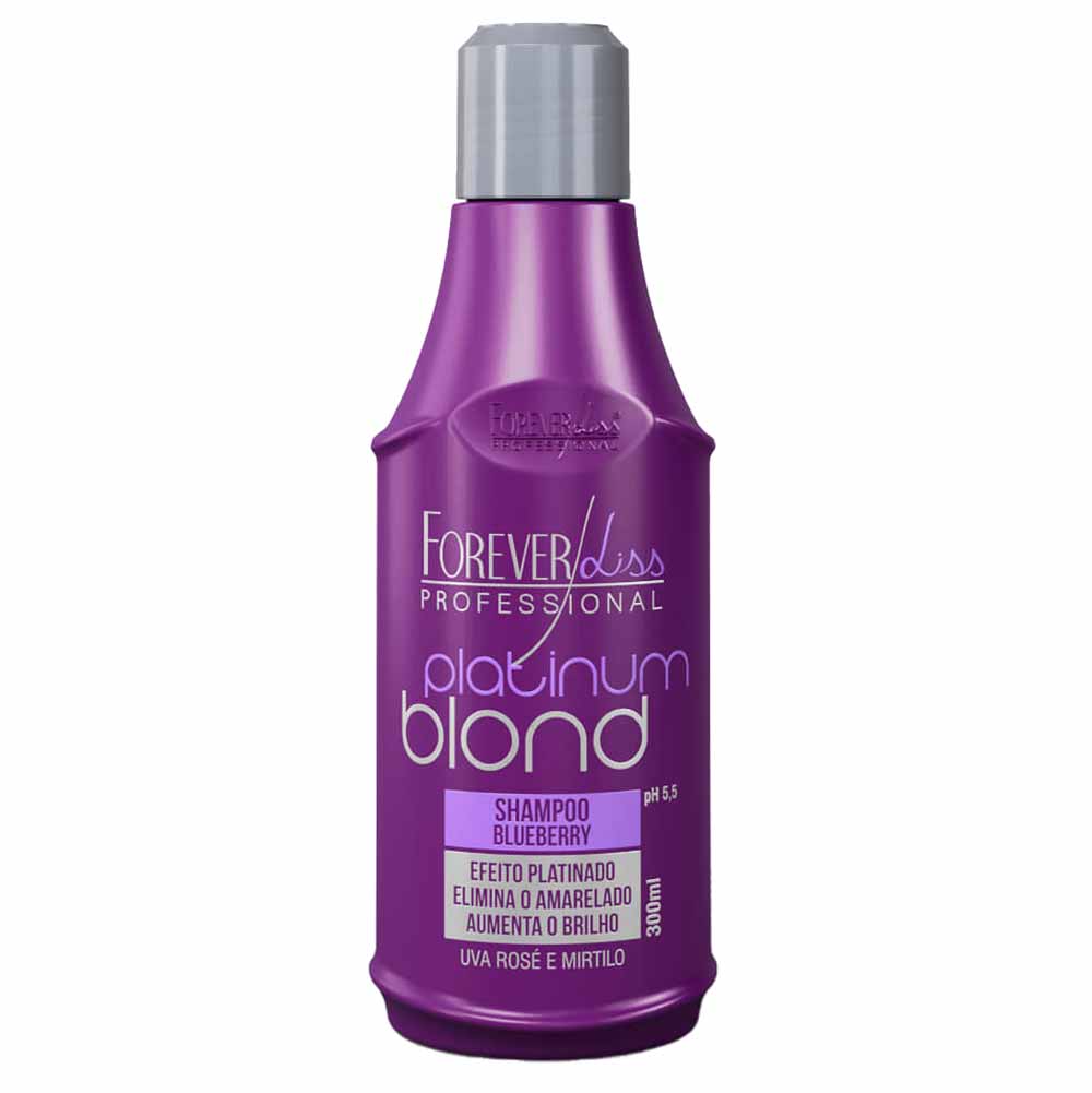 Forever Liss Platinum Blond - Shampoo Matizador — 300ml