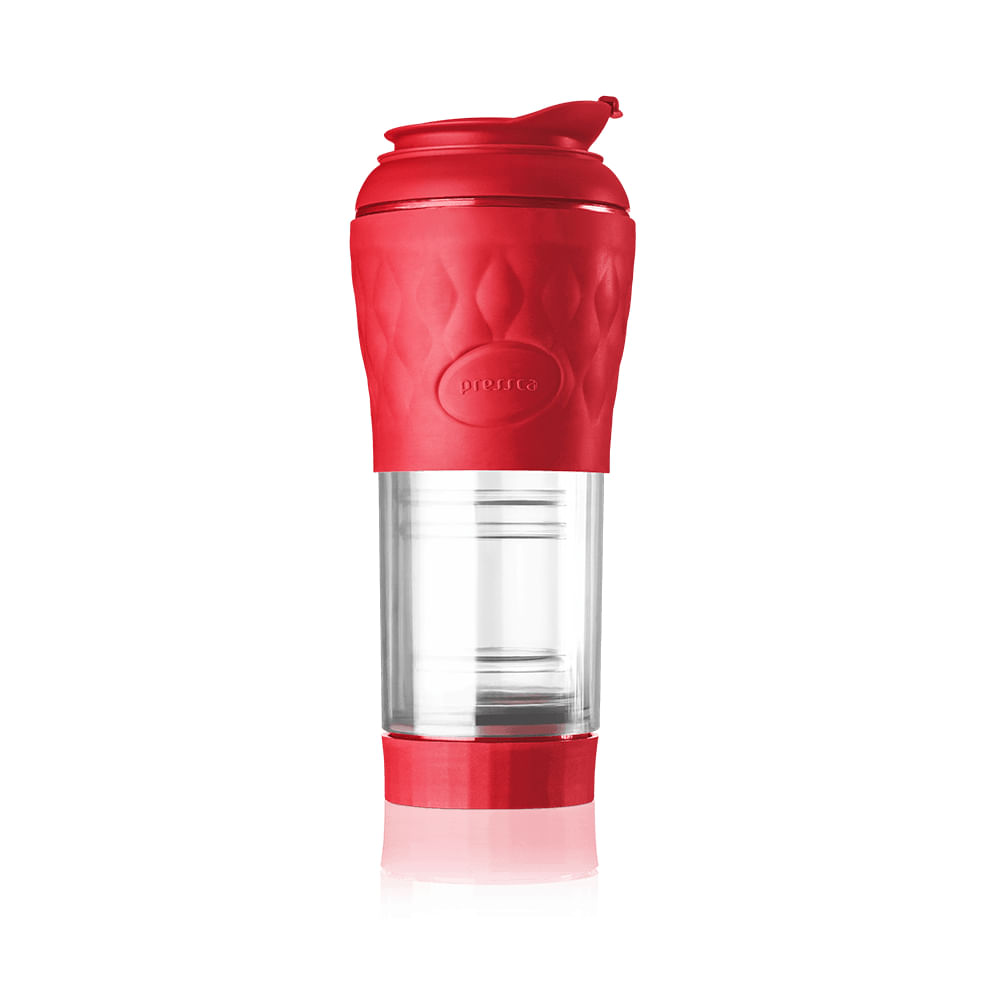 Cafeteira Portátil Vermelha 350ml - Pressca