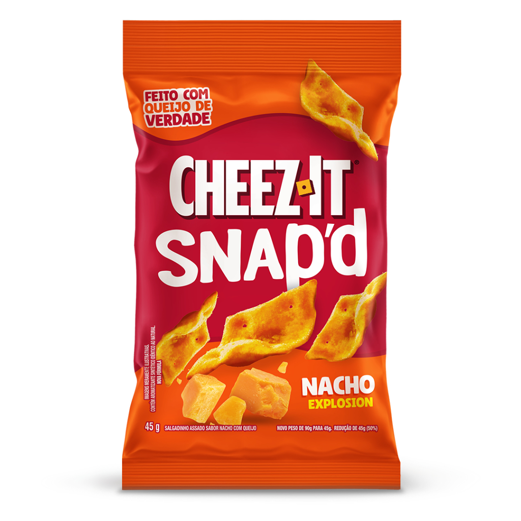 Salgadinho De Queijo Cheez-It® Snap'D Nacho Explosion 45G
