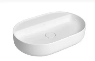 CUBA OVAL DE APOIO C MESA 60CM-BRANCO DECA