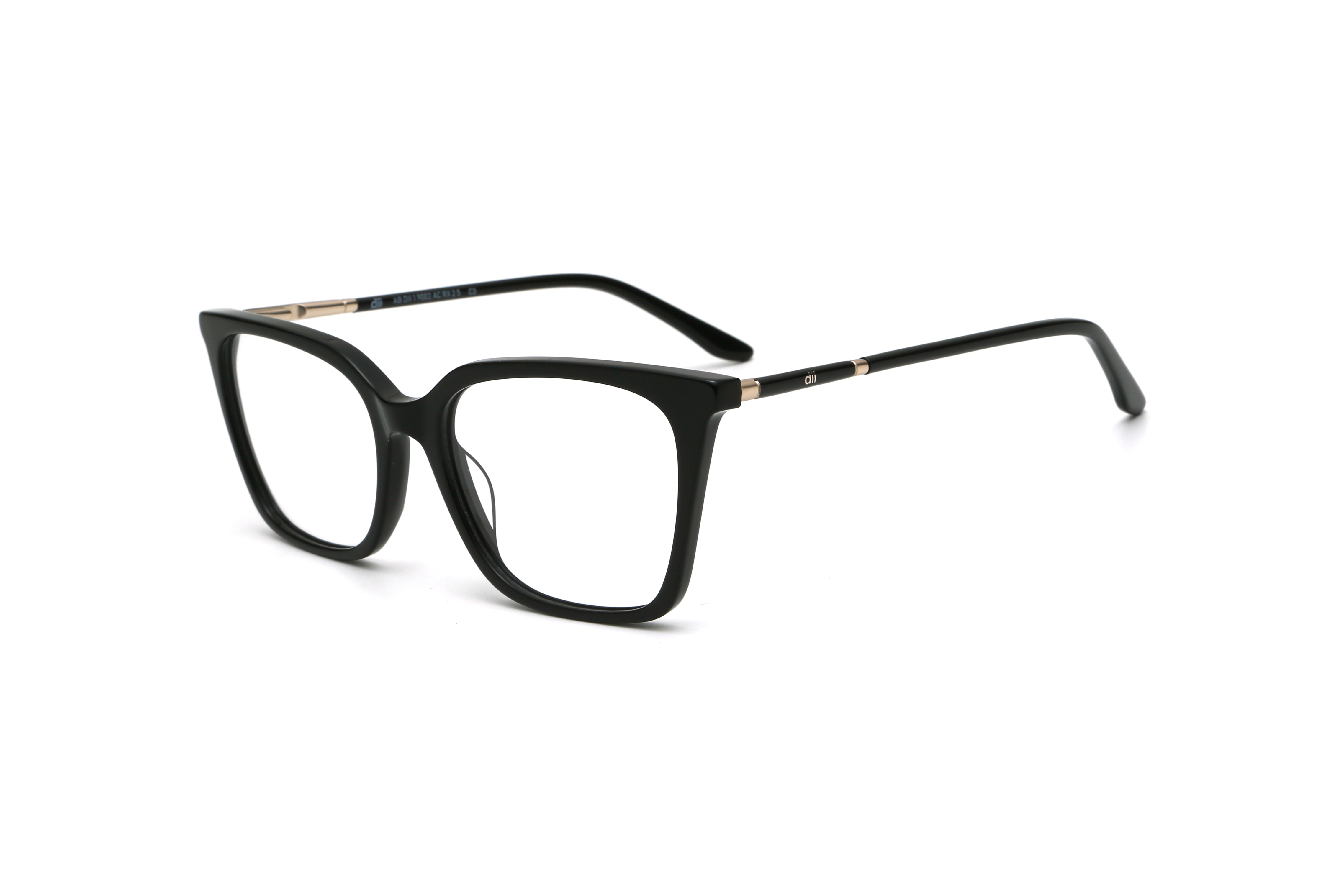 Armação para Óculos de Grau Feminino Dii Collection 1 9002 Preto