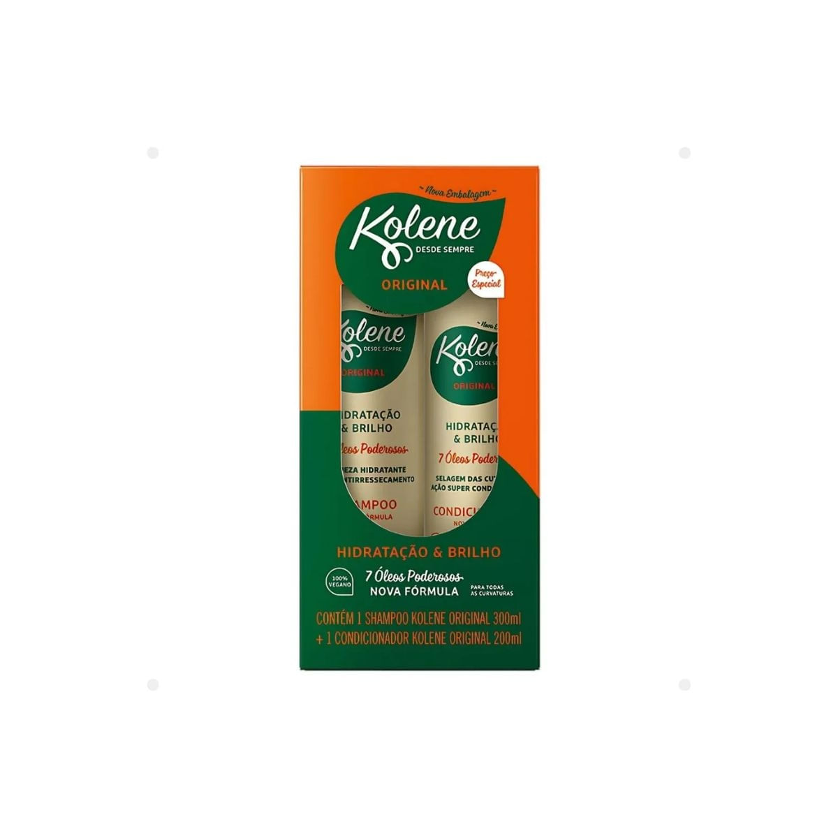 KIT KOLENE SHAMPOO 300ML + CONDICIONADOR 200ML ORIGINAL