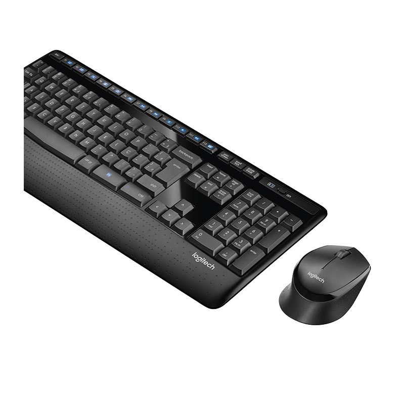 Foto 4 de Kit Teclado e Mouse Logitech MK345 USB Wireless Preto, 920-007821