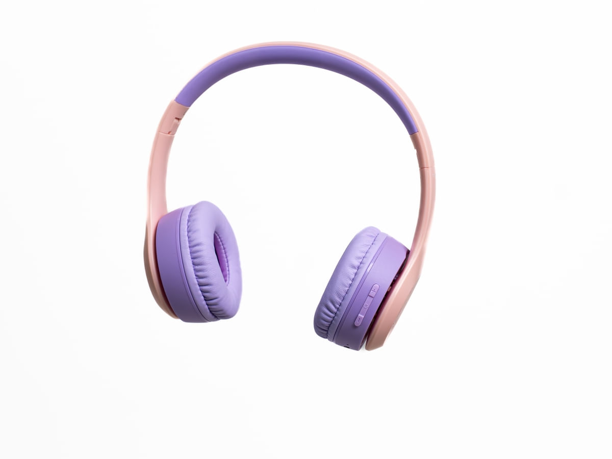 Foto 2 de Fone de Ouvido Polyvox Magia Infantil Bluetooth Rosa