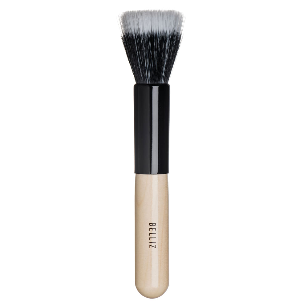 Pincel Duo Fiber Marfim Belliz — 1 Un