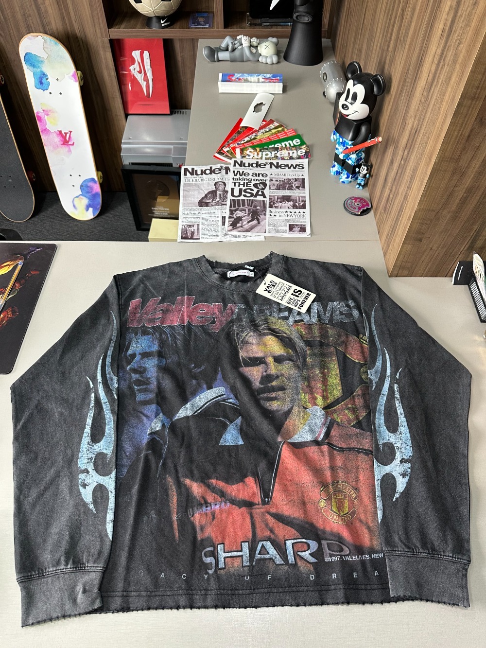 Camiseta Vale Lives Forever Goat LongSleeve Black — XG, Novo
